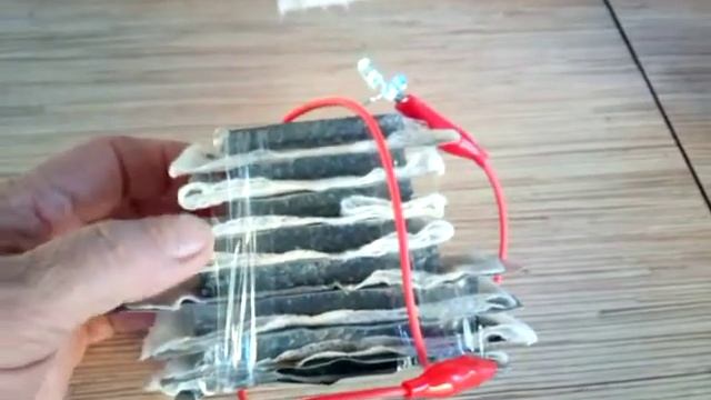 Самадельная батарейка на воде ч 2 смотреть онлайн