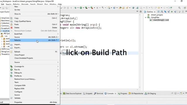 How to Add jar file to Java project in Eclipse IDE смотреть онлайн
