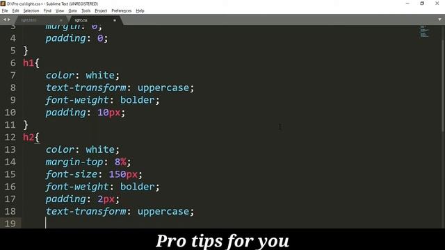 Disco light text animation | sublime text, css tutorial? смотреть онлайн