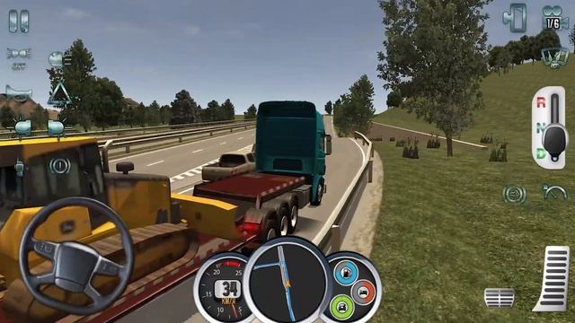 Euro Truck Driver: Transporting Excavator Construction Machines! Android gameplay смотреть онлайн