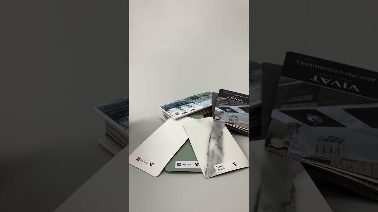 Декоры фасадов и стеновых панелей для кухни #виватмебель #мебельоптом #бюджетнаякухня #shorts смотреть онлайн