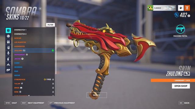 Is The Zhulong Skin Worth It? Overwatch 2 Skin Showcase! (Sombra) смотреть онлайн