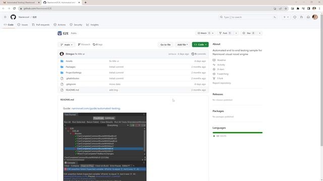 Naninovel 1.19: Big changes and additions! смотреть онлайн