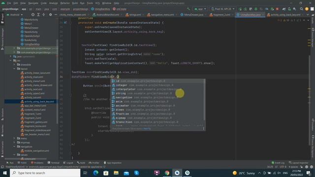 How use DatePicker Android Studio смотреть онлайн