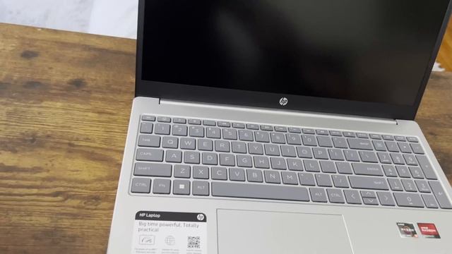 HP 15 6 Full HD Laptop AMD Ryzen 5 7520U 16GB Memory 256GB SSD Natural Silver смотреть онлайн