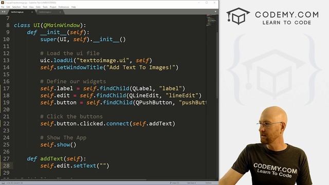 Add Text To Images With Pillow - PyQt5 GUI Thursdays #42 смотреть онлайн