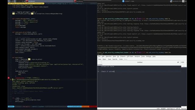 Web Security Academy | Host Header | 3 - Web Cache Poisoning Via Ambiguous Requests смотреть онлайн