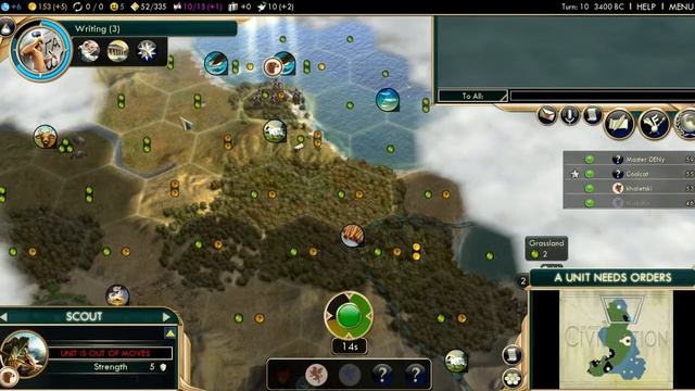 Пять принципов развития в Sid Meier's Civilization V смотреть онлайн
