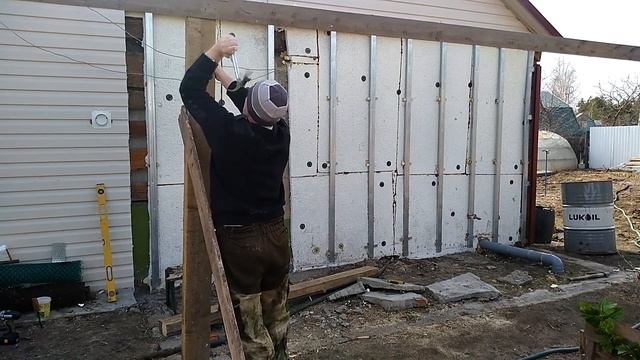 Каркасная пристройка к дому своими руками#2 смотреть онлайн