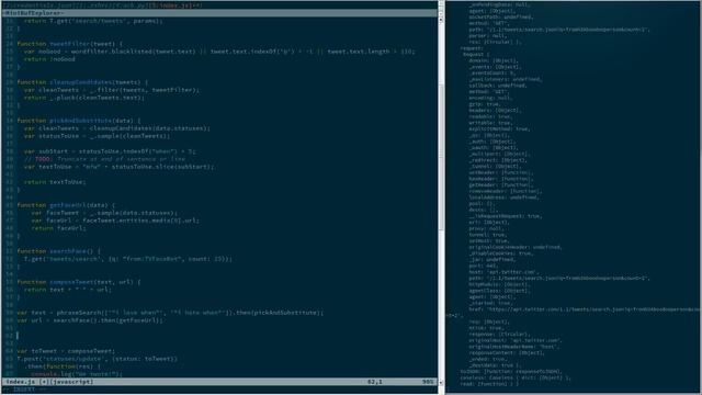 Twitter Bot Live Coding: @mfw_sh in Node смотреть онлайн