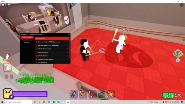 Break In 2 Script GUI / Hack (INFINITE HEATH, AUTOFARM, TELEPORTS, AND MORE) *PASTEBIN*