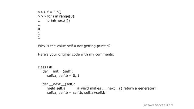 PYTHON : How to write a generator class? смотреть онлайн