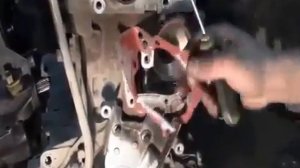 Меняем помпу на  reno logan 1,6 ДВС