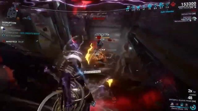 Volt x Zenith lvl cap (9999) disruption warframe смотреть онлайн