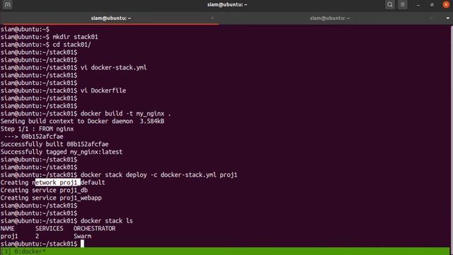 Docker Stack смотреть онлайн