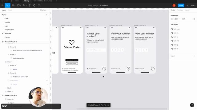 Designing Wireframes Tutorial with Figma (4/6) смотреть онлайн