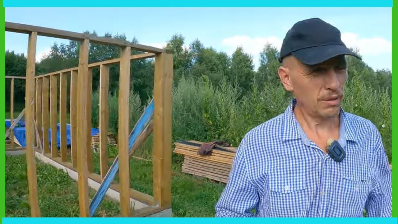 "Причередили" пиломатериал, огородная борьба, долгожданная прохлада, деревенские будни! смотреть онлайн