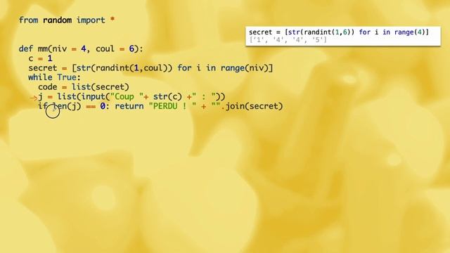 Le jeu Mastermind en Python (20 lignes de code) смотреть онлайн