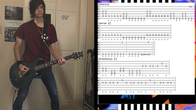 5 Seconds Of Summer - Woke Up In Japan Guitar Cover (+Tabs) смотреть онлайн