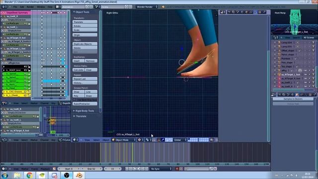 Animating | The Sims 4 animation "Making a Walk Cycle" - Speed animating смотреть онлайн