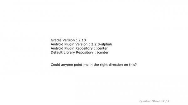 Android : Android Studio: Gradle Refresh Failed - Could not find com.android.tools.build:gradle:2.2