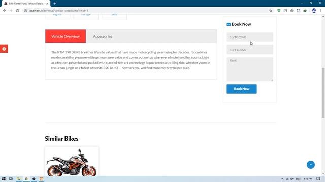 ONLINE BIKE RENTAL SYSTEM USING PHP WITH SOURCE CODE смотреть онлайн