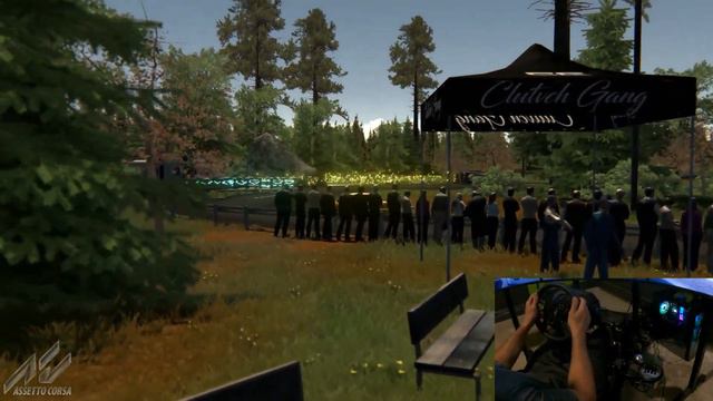 Testing Triple monitors on Assetto Corsa for first time смотреть онлайн