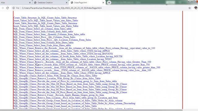 Export And Import The Data From Excel To SQL And Create Website Using VBA Macros || SQL Queries смотреть онлайн