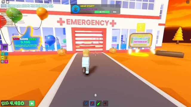 Mister Jadi Dokter! - Roblox Hospital Tycoon смотреть онлайн