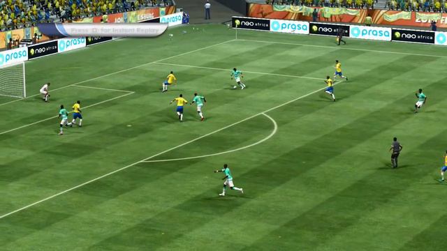 2010 FIFA World Cup Match 29 - Brazil V Ivory Coast / Gameplay PlayStation 3 (PS3)