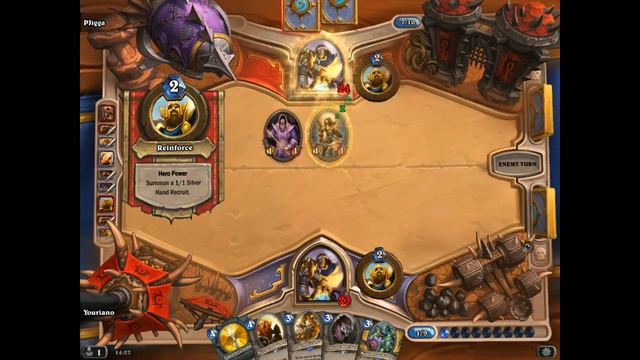 Hearthstone - Duo Arena #2 - Paladin (Met Stan & Youri) смотреть онлайн
