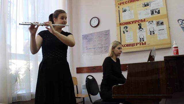 Борзунова Софья 17 лет Sonata in Es Major for Flute and Piano BWV 1031 J.S.BACH ''Siciliano" смотреть онлайн