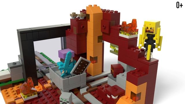 Портал в подземелье - LEGO Minecraft - 21143 смотреть онлайн