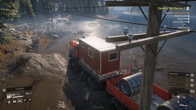 SnowRunner - New KRS 58 "Bandit" Offroad truck! | Phase 2 Gameplay! (Conveyor Belt Section) смотреть онлайн