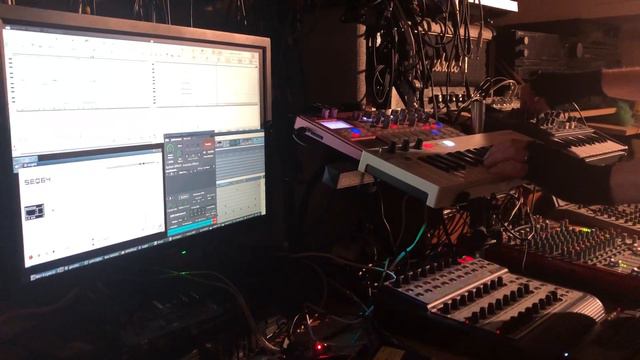 Friday jam 20190329 sequencer64 and keystep смотреть онлайн