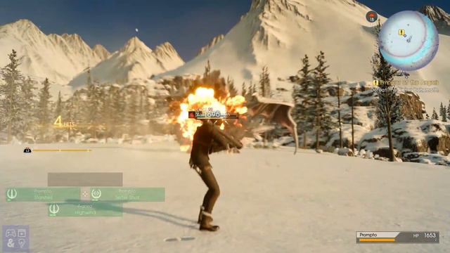 Final Fantasy 15 Episode Prompto Kaiser Behemoth gameplay смотреть онлайн