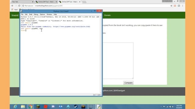 How To Fix Error When Opening a pygame window смотреть онлайн