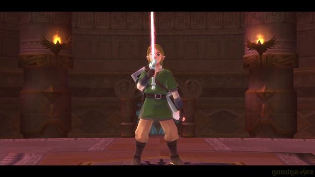 The Legend of Zelda: Skyward Sword HD - All Goddess To Master Sword Upgrades смотреть онлайн