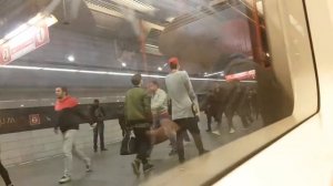 Метро Прага- Линия C | Praha Metro- Linka C Haje- Letňany with Siemens M1 train