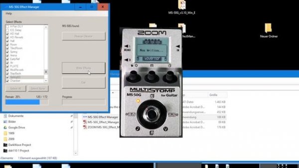 Better Gear - Zoom Multi FX Pedal Hack (MS 50G, MS 60B, MS 70CDR, G1ON,...)