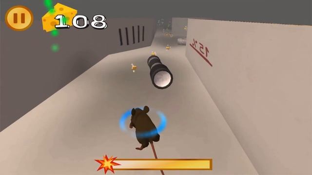 Snappy Mouse Run - Game promo video смотреть онлайн