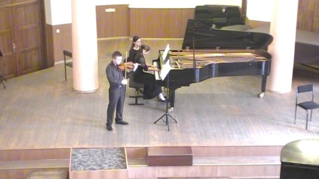 Ф. Пуленк. Соната для скрипки и фортепиано d-moll, 1ч. смотреть онлайн