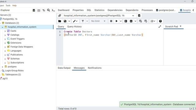 How to create Database in PostgreSQL? (Project Part 1) смотреть онлайн