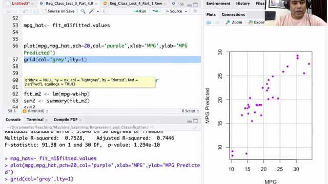 Regression and Classification 14 : Regression Analysis with R смотреть онлайн
