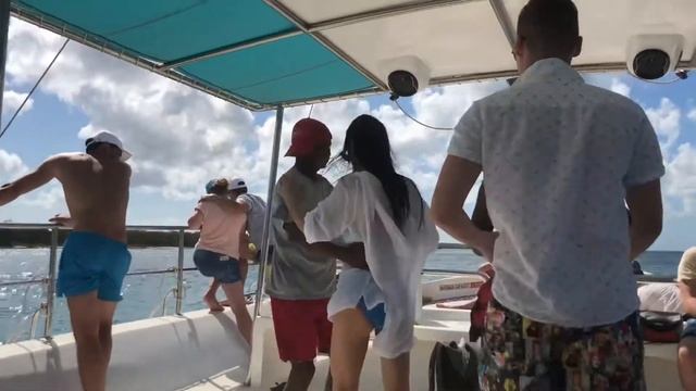 Поездка на остров Saona ? Доминикана❤️ #АндрейНатаLove смотреть онлайн