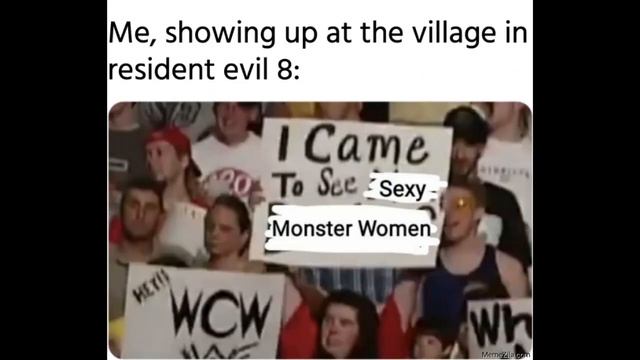 Resident Evil Tall vampire Lady memes- RE8 смотреть онлайн