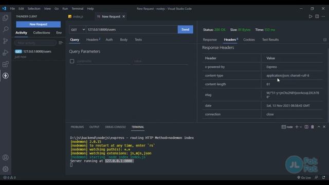 Rest Client on VS Code - Postman Alternative - nodejs #11 смотреть онлайн