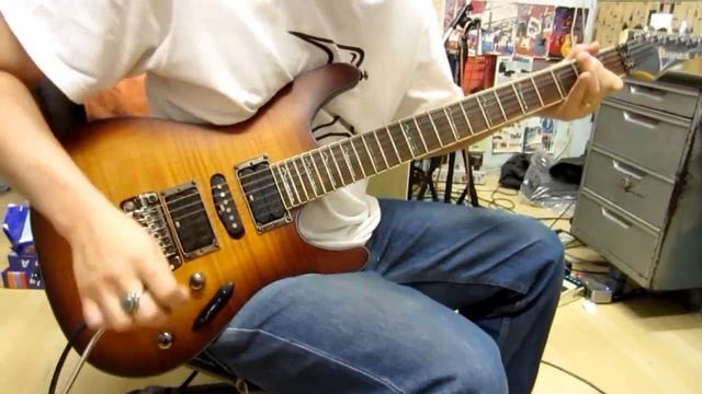 Ibanez S770fm Guitar Demonstration смотреть онлайн