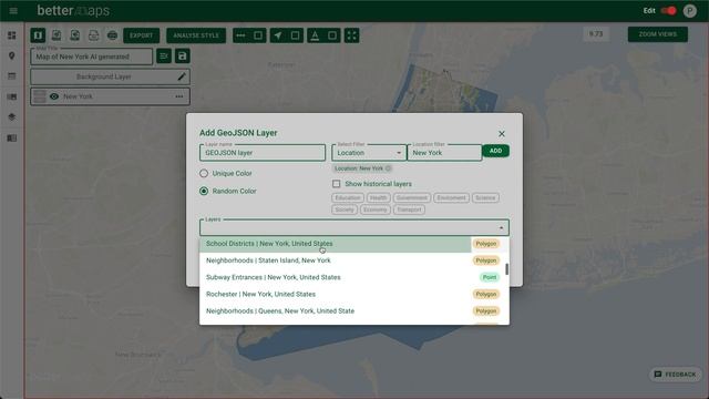 Add a geojson to a map смотреть онлайн