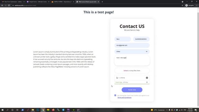 MOBILE FIRST CONTACT FORM | SIMPLE FORMS TUTORIAL смотреть онлайн